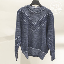 Discount Korea Bubble Gum OBZEE Korea 2020 Winter Knitted Shirt OB2AAKTO773W