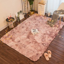 Carpet bedroom is full of cute net red with the same Nordic ins bedroom floor mat Plush bedside carpet carpet living room