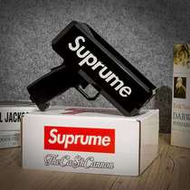 Net Red Spray Money Gun Spat Money Banknote Machine Launch Fight Money Sprinkler Money Gun Superme Dollar Guns Dazzling Rich Toy Photo Shoot