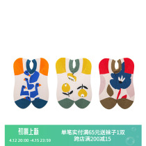 Summer New Pint Boat Socks Female Flowers Couple Socks Man