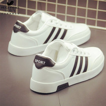 2019 Korean version of new mens shoes flat small white shoes ladies leisure low board shoes trend lovers shoes sports shoes