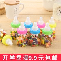 Bottle fruit eraser cute Korean creative stationery small gift rubber kindergarten primary school student gift prize