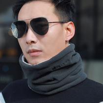 Neck-neck male winter thermal protection cervical spine neck sleeve Han version 100 hitch thickened scarf riding anti-chill protective ear integrated hat