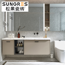 Pineco modern minimalist gray marble tile toilet wall tile kitchen balcony floor tile 300 600