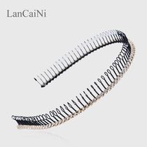 Hair hoop headband female headgear Korean simple non-slip face washing pressure hair fixed bangs broken hair forehead hair clip