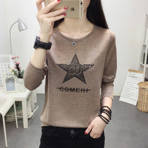 2020 autumn and winter new casual loose long-sleeved t-shirt womens clothing Han Fan student wild wear base shirt