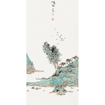 Zhuang Yingrui Qingfeng in the Art Association member hand-painted Chinese painting landscape painting calligraphy and painting original decoration collection