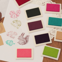 WEEK BAR Vintage color dark color hand book printing mud seal companion Olive gray black brown hand book printing