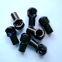 Automobile support Rod gas spring hydraulic rod bracket joint iron ball socket Korean head hydraulic Rod ball head M6 M8