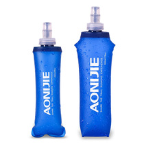 Folding soft kettle 250ml Plastic soft water bag Cross-country running water bag 500ml Travel portable water bottle cup