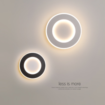 Wall lamp modern minimalist living-room sofa TV background wall touch induction Nordic ins net red bedroom bedside headlights