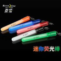 USA NAI NiteIze MINI LED Fluorescent strip MINI GLOWSTICK fluorescent warning light Outdoor