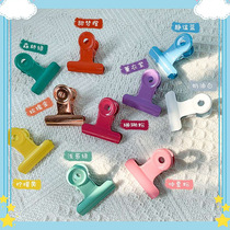 Creative Metal Long Tail Clip Multifunction Small Number Cute Dovetailed Clips Color Fixed Folder Snacks Closure Clip