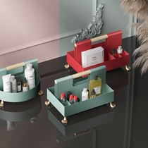 Empty meow meow] desktop Japanese creative stationery storage box girl heart finishing box sundry remote controller multi-function