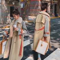 Parker cotton clothes womens winter long 2021 new Korean loose plus velvet thickened small quilted jacket cotton coat jacket