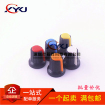 WH148 Knob Plastic knob plum handle 15X17mm AG2 potentiometer amplifier knob cap