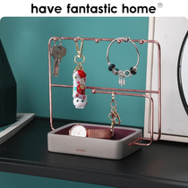 Good thing has desktop key rack porch door creative ornaments storage box office jewelry rack storage rack