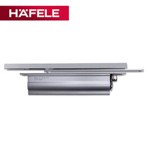 German Haifele HAFELE hidden slider arm silver ribbon stop door cam labor-saving structure automatic door closer