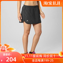 Spot SALOMON SALOMON Womens Sports Running Skirt Breathable Lightweight Belt Panties