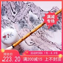 Tian Yingzhang creative pen set Beginner professional wolf brush and hair brush calligraphy practice straw hat Cui Cui boss