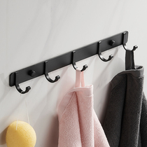Adhesive hook strong viscose Wall Wall wall hanging toilet coat hanger toilet bathroom door rear non-perforated hook hook