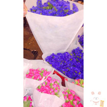 Flower arrangement bag non-woven bag thickened environmental protection packaging flower bag 60g breathable hot sale