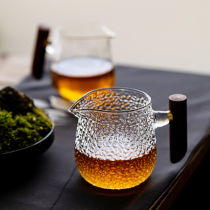 Thickened wooden glass Road Cup Japanese tea ceremony tea set tea divider heat-resistant male Cup pour tea cup creative home