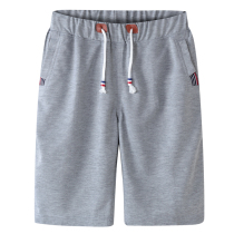 Summer mens casual shorts 5 points pants Korean version of sports slim pants summer beach breeches 7 points 7