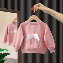 Girls clothes 2021 new childrens foreign style coat clothes children childrens clothing Net red fashionable female baby Autumn Tide