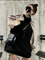 Superfire cec jacket Lazy Wind Splicing Cool Fried Street 2020 Early Autumn Thin style Japanese vintage Korean version of vintage