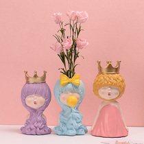 Nordic ins cute girl heart ornaments home accessories creative living room bedroom desktop small furnishings birthday gift