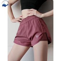 Sports shorts womens loose casual Joker summer quick-drying fitness pants anti-light high waist dance yoga pants