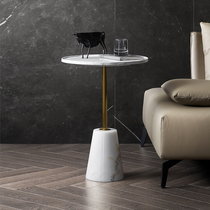 Marble tea table sofa edge a few living-room small family gusto-style modern minimalist home creative little table