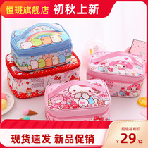 Childrens lunch box bag primary school boy cute boy tableware storage bag Lunch bag large lunch bag waterproof Oxford cloth