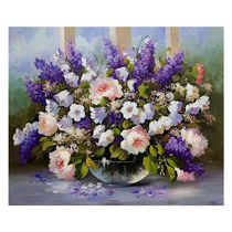 Lufeng Fugui Flower boutique oil painting 50 * 60cm