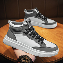 aj mens shoes Summer 2022 new sports Air Force One High Shoes Man Tide Shoes Spring Ins old Daddy Shoe Men