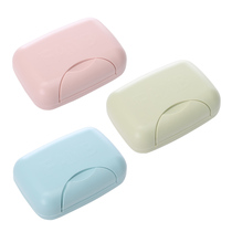 4 clothes with buckle cover soap case travel poo carrying lock catch covered soapbox sealed waterproof soap rack perfumed soap box