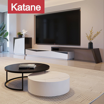 Catani Television Cabinet Co. Ltd. Co-ordinate Modern Living Room Black and White Gray Designer Superior Sense