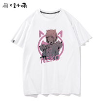 Bean Xiaomeng Cytus 2 peripheral clothes NEKO short sleeve T-shirt men and women electronic music world Setes 2 half sleeve