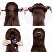 Curver ball head flower bud hairpin hairpin adult sweet children headwear girl hair tie hair tie