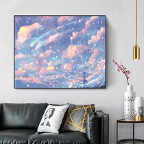 Digital Oil Painting Art Sensation Diy Fill Oil Color Painting Hand-drawn Decompression Living Room Bedroom Decoration Painting Gift