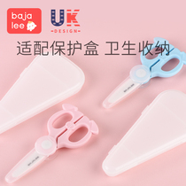 Betelli baby ceramic food supplement scissors baby food grinder childrens food supplement tool food scissors