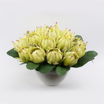 Modern simple glass floral decorations Light luxury home simulation flower crafts Hotel club negotiation table ornaments