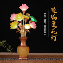 Three-rover lotus lantern Buddha for lamp home glazed nine pint of Buddha Former for the Buddha Lotus Lantern Seven pints of Guanyin Ho lanterns