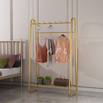 Net red floor hanger bedroom home clothing store coat rack multifunctional Nordic light luxury hanger AFL