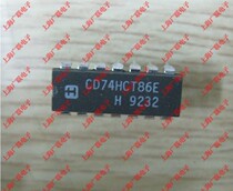 Logic chip CD74HCT86E DIP-14 package new original stock