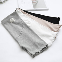 Pregnant womens safety pants anti-naked summer leggings low-waist boxer shorts pregnancy pants thin summer clothes to wear outside