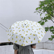 Out of the old beauty manual type vinyl sunscreen sunshade three-fold umbrella