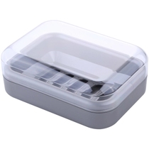 Transparent Soap Cartridges Cover Soap Box Home Drain Covered Creative Toilet Seal Laundry Soap Box Trip