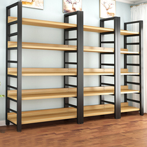 Bookshelf floor-to-floor solid wood multi-storey storage shelf simple modern living room storage bedroom childrens bookcase shelf